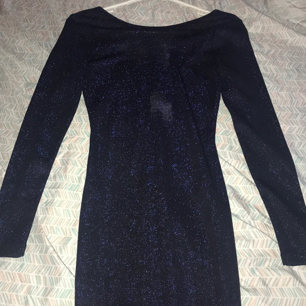 Blue dress